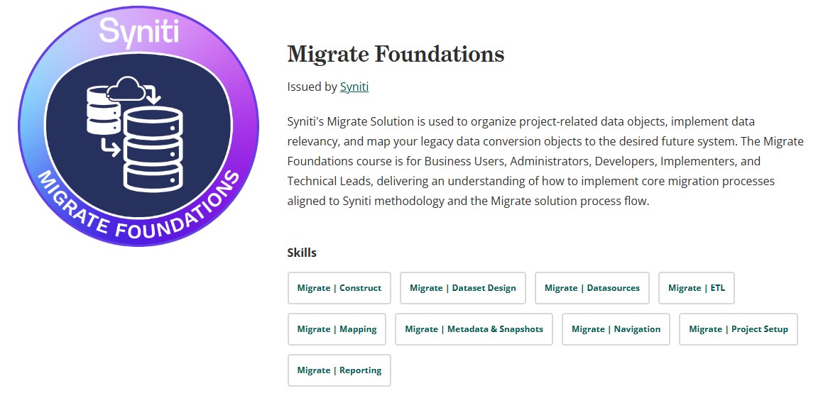 Migrate Foundations